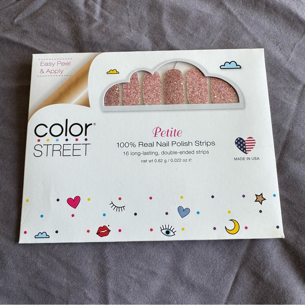 *Retired* Color Street: Glitterally Can’t (Petite) | Pink Barbie Glitter Sparkle - Picture 3 of 11
